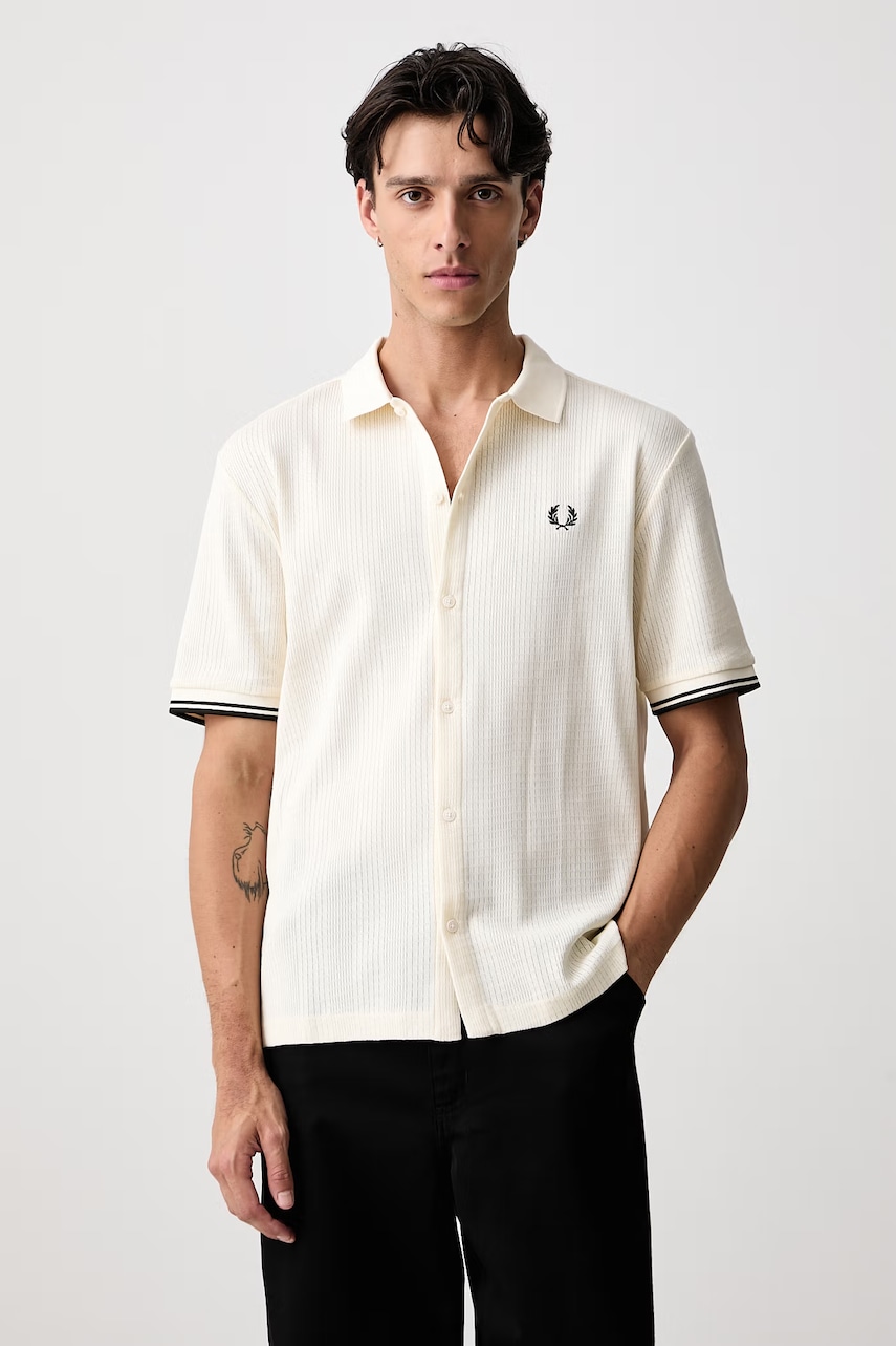 Fred Perry koszula bawełniana męska