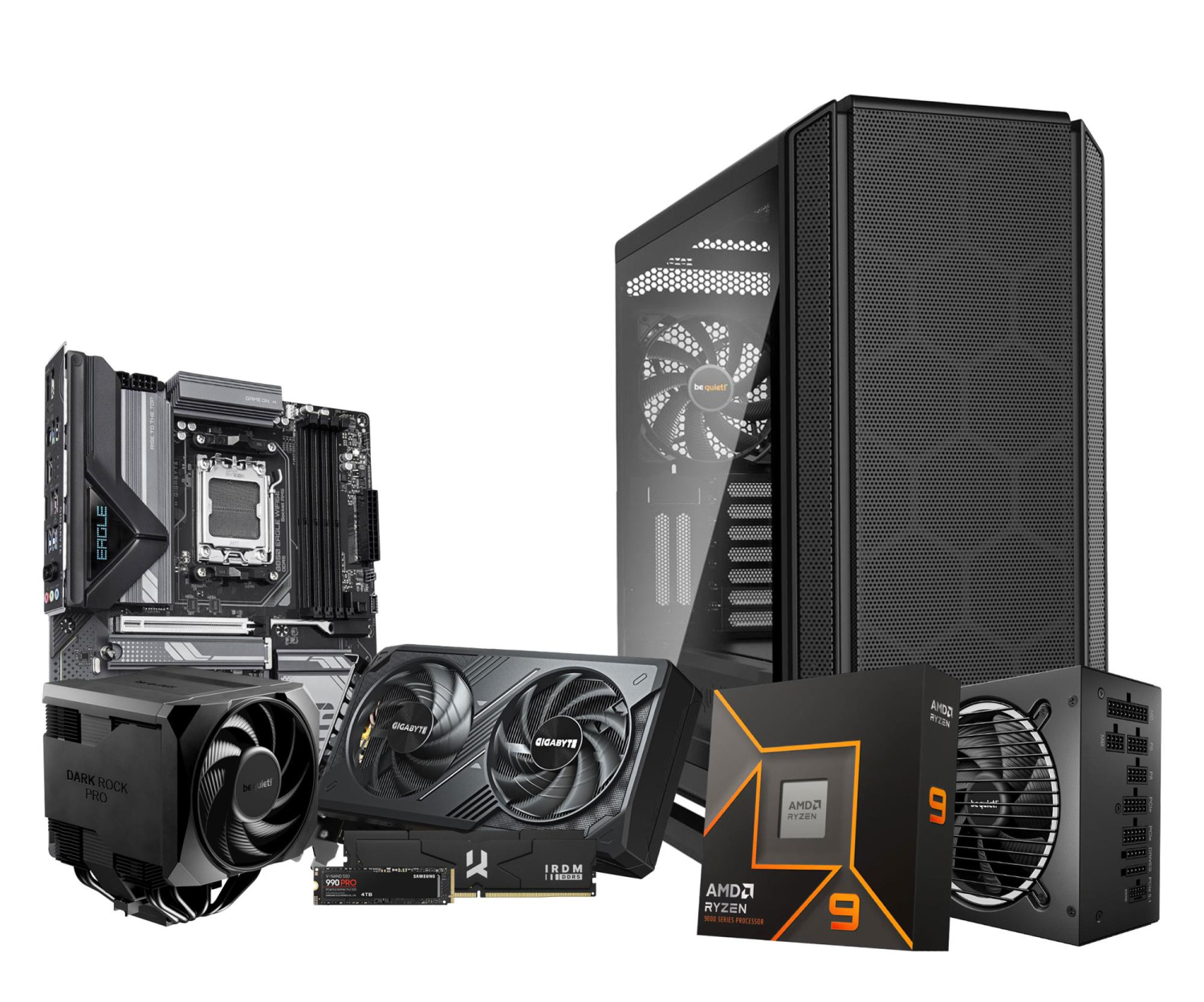 Polecany zestaw Ryzen 9 9900X/64GB/4TB/RTX 5060 8GB