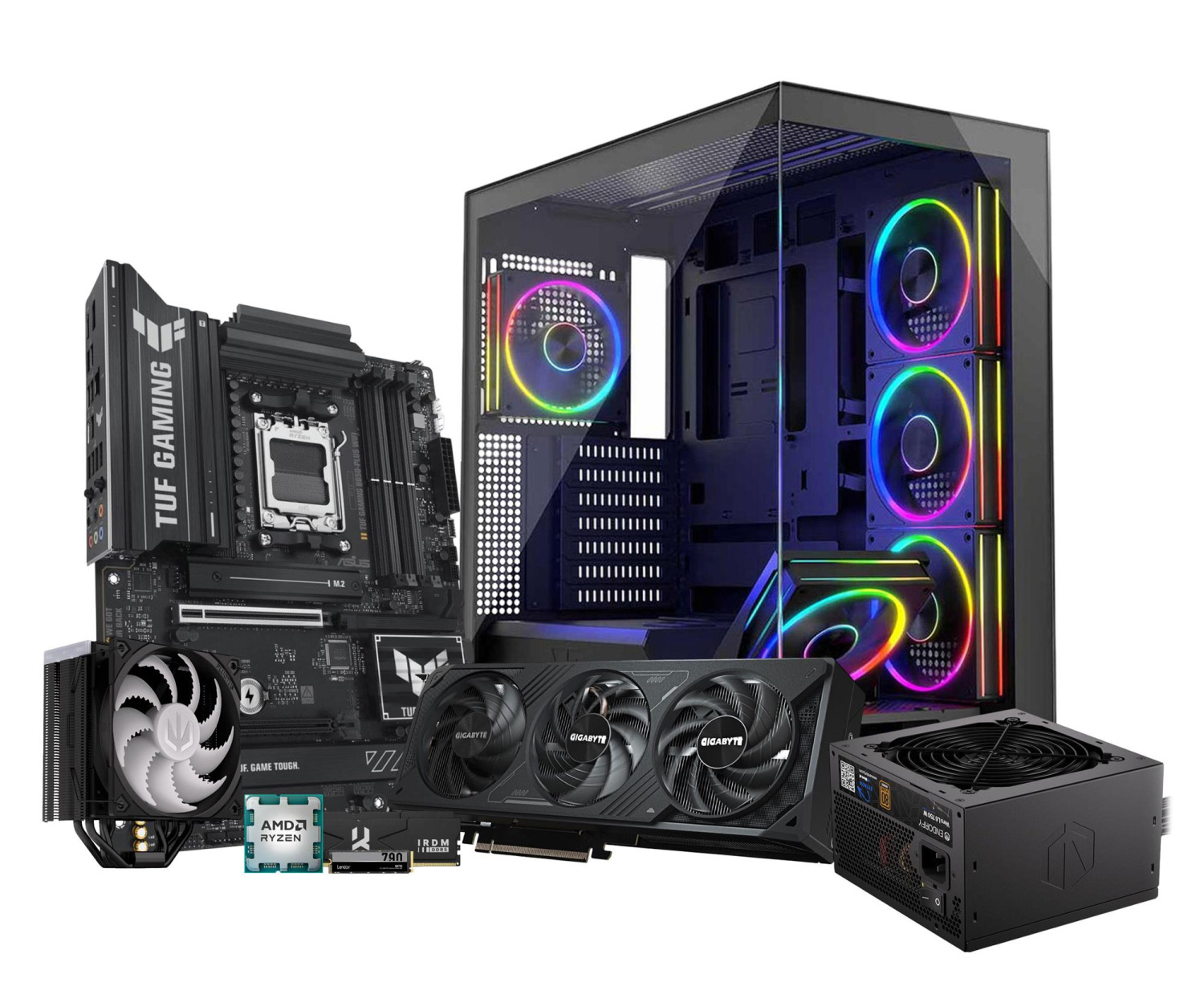 Polecany zestaw Ryzen 7 7800X3D/32GB/1TB/RTX5070 12GB