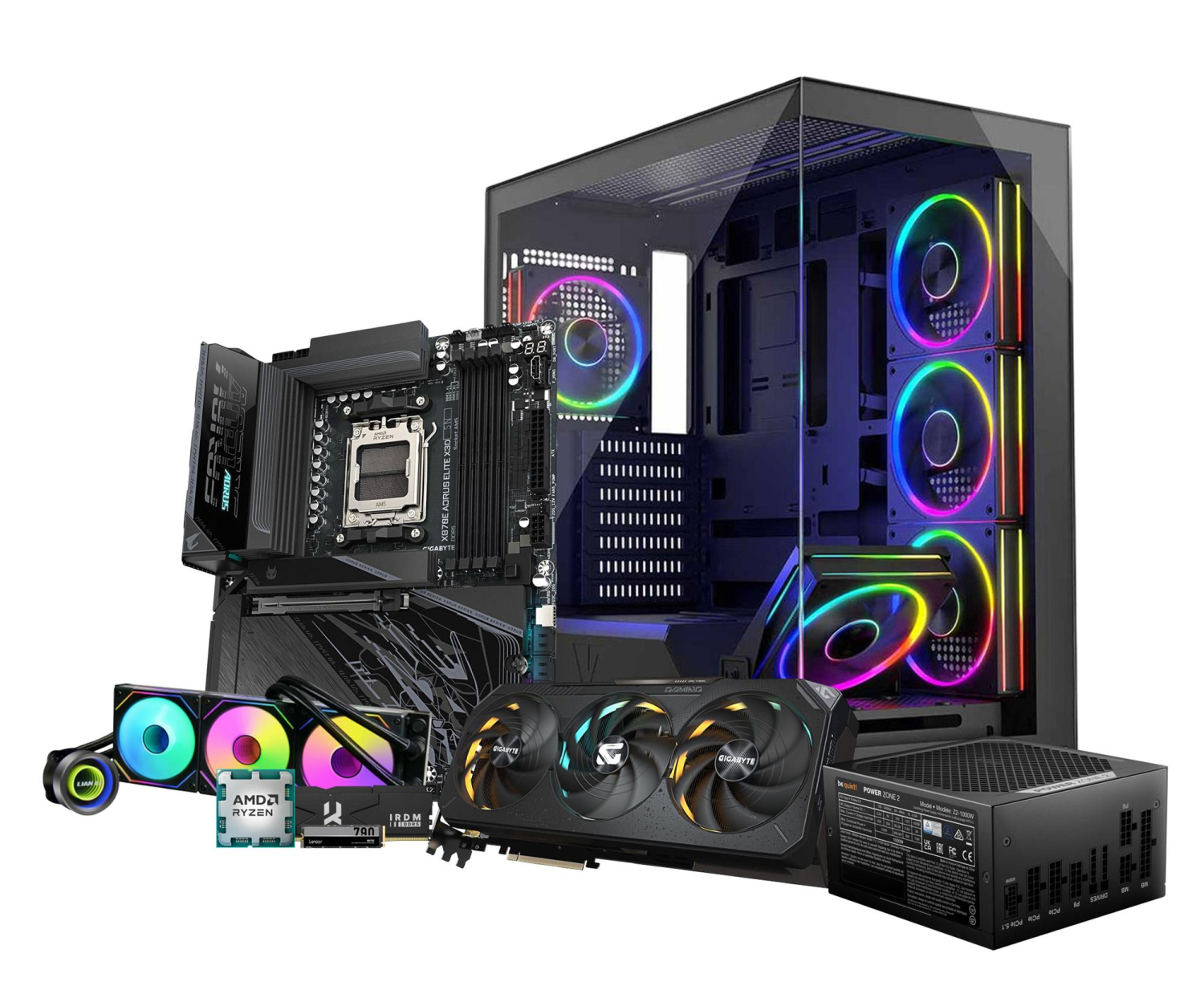 Polecany zestaw Ryzen 7 7800X3D/32GB/2TB/RTX5090 32GB