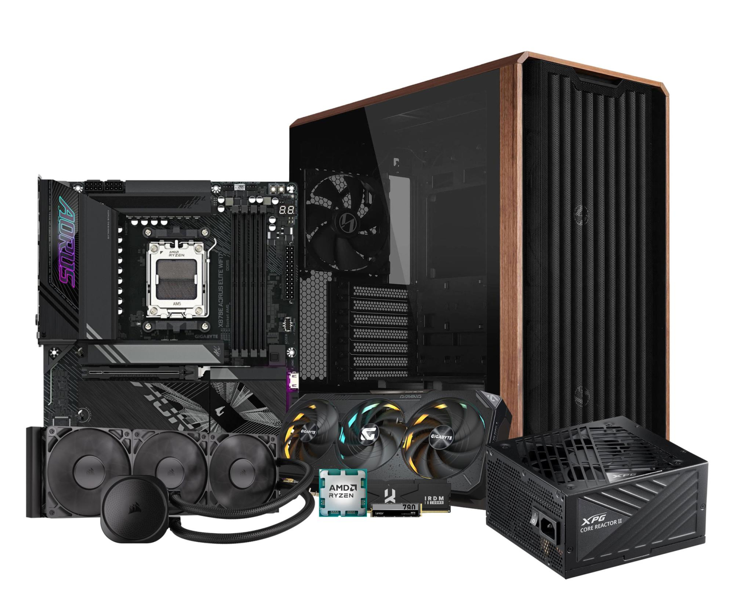 Polecany zestaw Ryzen 9 9950X3D/64GB/2TB/RTX 5090 32GB