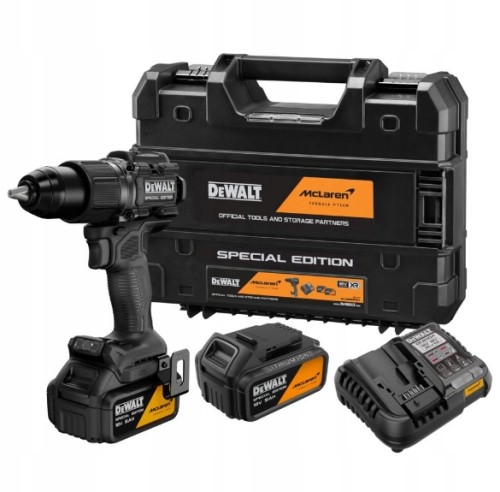 DeWalt WIERTARKO-WKRĘTARKA AKUMULATOROWA UDAR. MCLAREN 18V 2*5.0AH DCD86MP2T-QW
