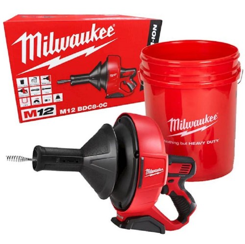 Milwaukee M12 BDC8-0C - Akumulatorowy przepychacz do rur 12 V 4933451632