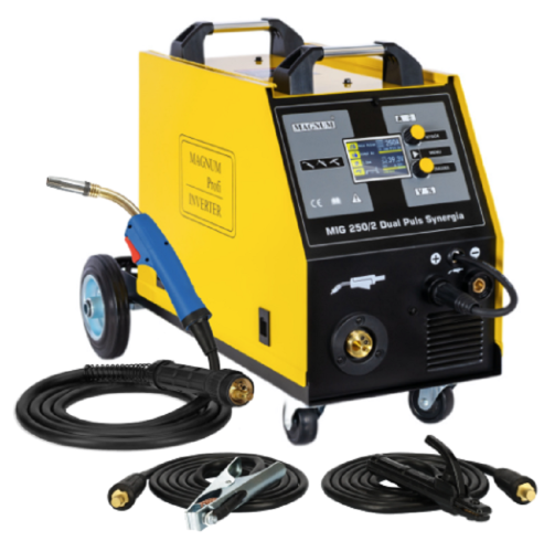 MAGNUM MIG 250/2 Dual Puls Synergia - Spawarka inwertorowa - migomat