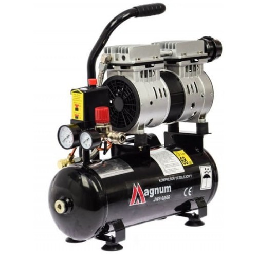 MAGNUM JWS-9 550W - Kompresor bezolejowy 9 L