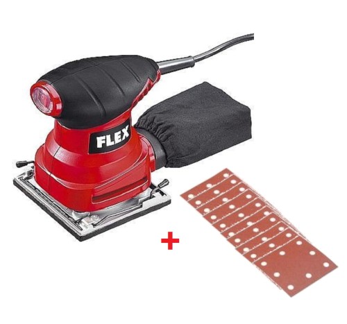 FLEX MS 713 - Szlifierka oscylacyjna + Gratis - papier ścierny P100 25 szt 332380