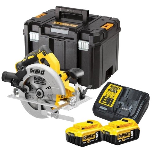 DeWalt DCS570P2 - Akumulatorowa pilarka tarczowa 184 MM