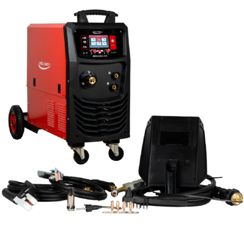Weldman MEGA MIG 315 LCD SYNERGIA DUAL PULS - Spawarka inwertorowa z synergią i pulsem