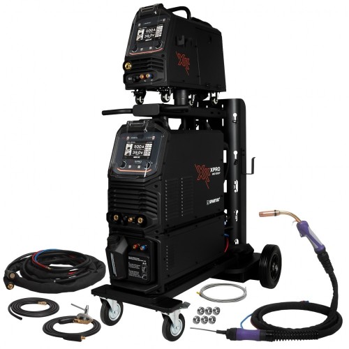 SPARTUS XPro MIG 500 DUAL PULSE - Spawarka inwertorowa - migomat z synergią