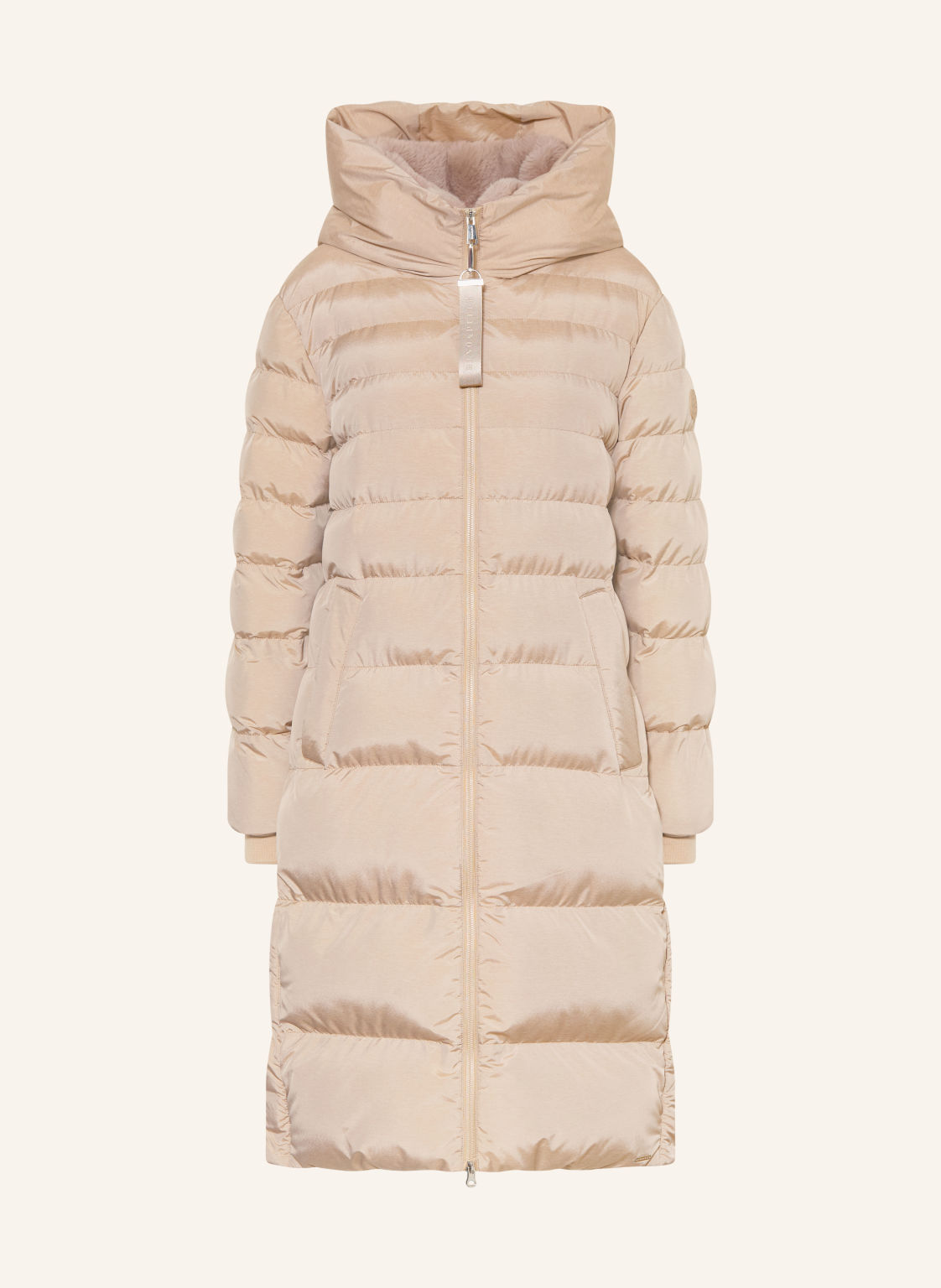 Rino & Pelle Pikowany Płaszcz Hudson beige
