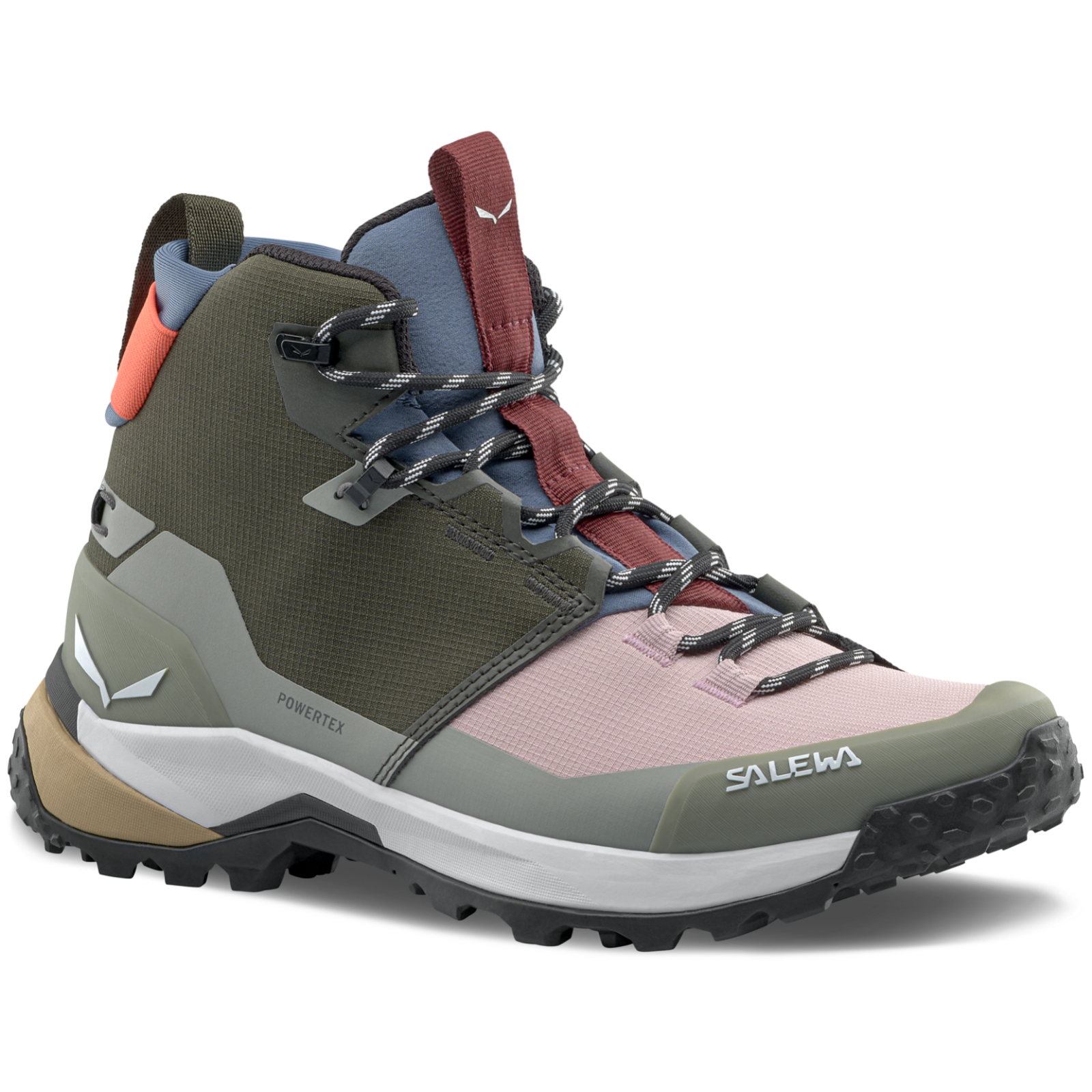 Damskie buty turystyczne Salewa Puez 2 Mid Ptx W Rozmiar butów (UE): 37 / Kolor: zielony