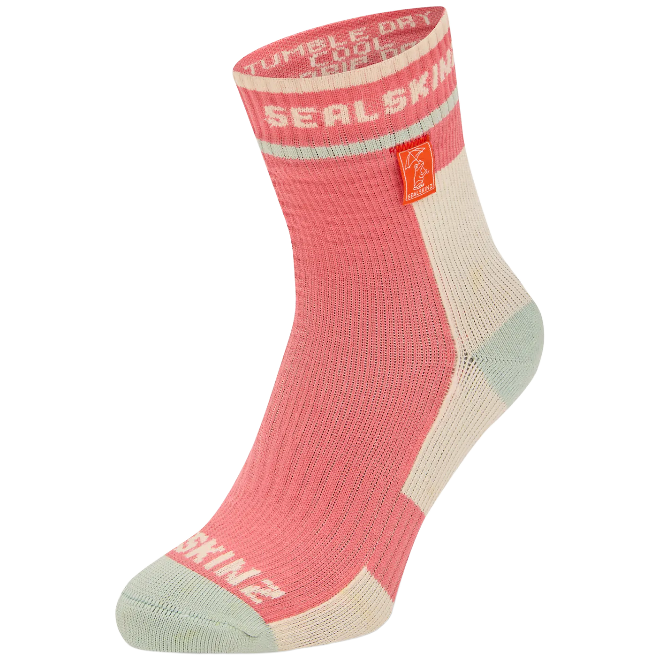 Skarpety dziecięce SealSkinz Berney Rozmiar skarpet: 26,5 - 28,5 / Kolor: różowy