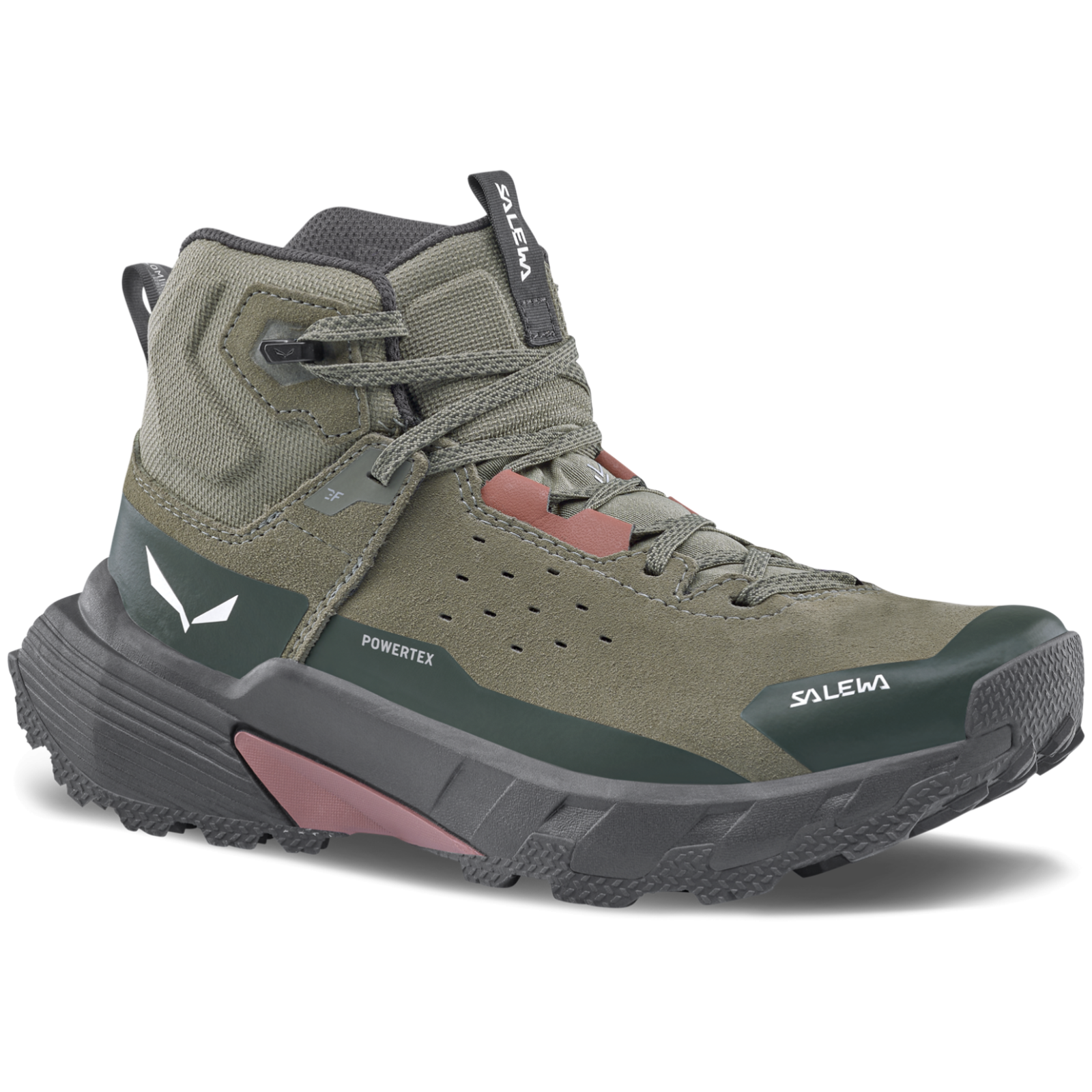 Buty damskie Salewa Pedroc 2 Leather Mid Ptx W Rozmiar butów (UE): 41 / Kolor: zielony