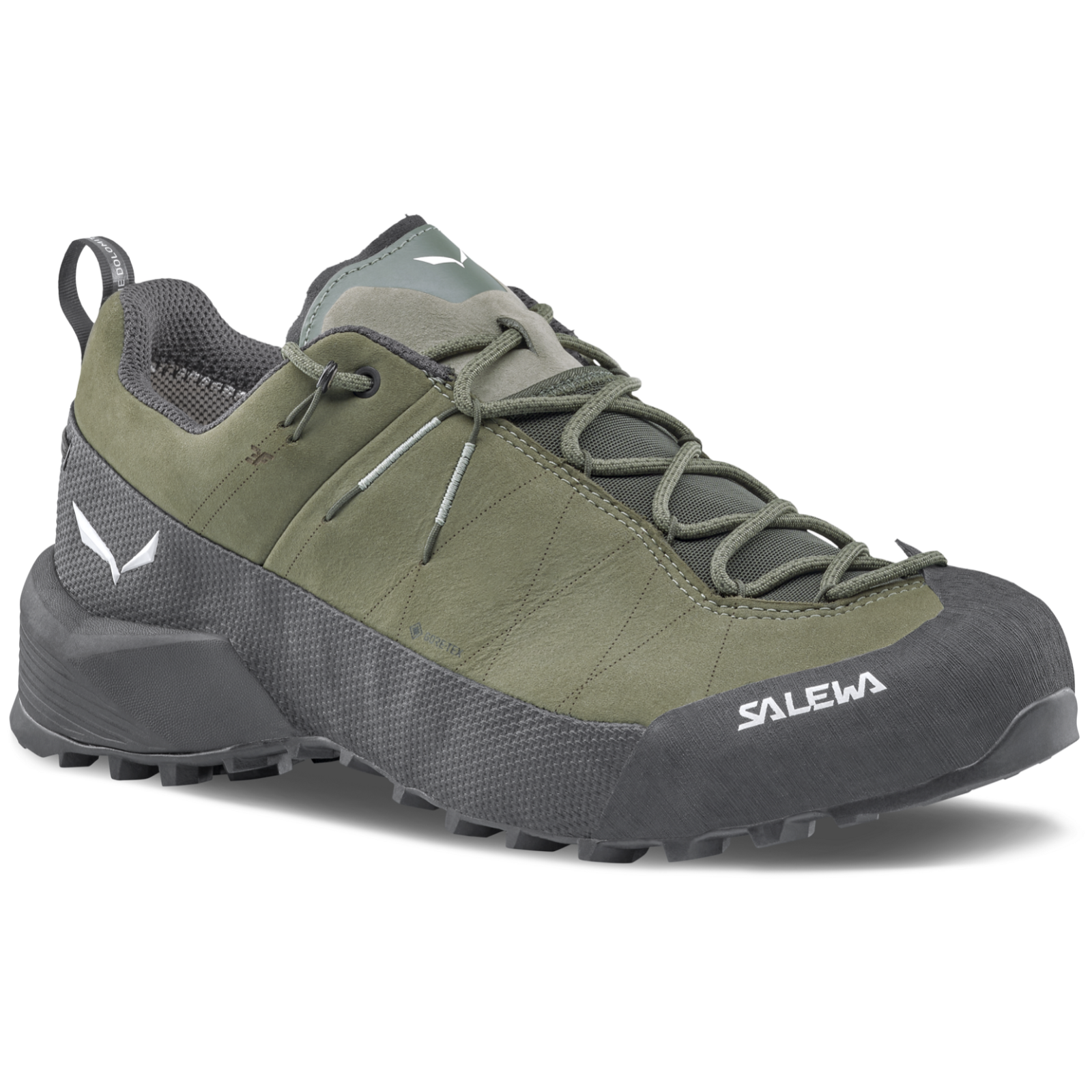 Buty męskie Salewa Wildfire Leather 2 Gtx M Rozmiar butów (UE): 47 / Kolor: zielony