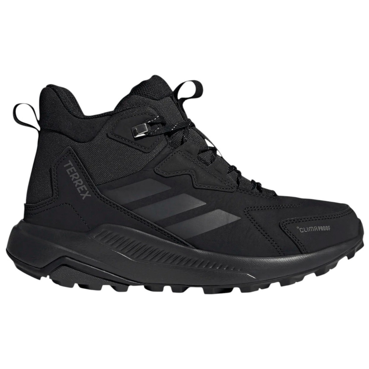 Damskie buty turystyczne Adidas Terrex Anylander Leather Mid Climaproof Rozmiar butów (UE): 41 1/3 / Kolor: czarny