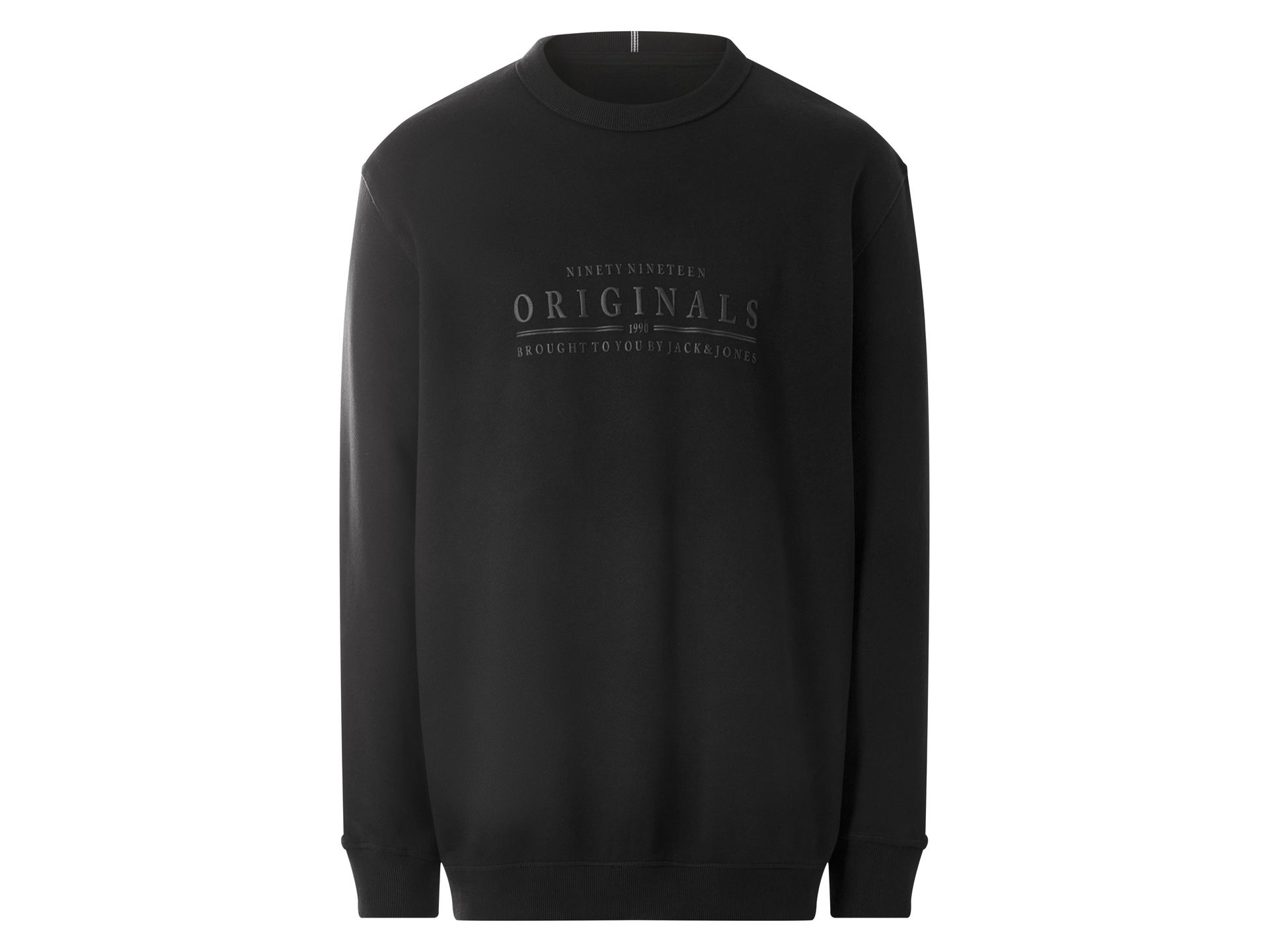 JACK & JONES Sweter męski (Czarny, L)