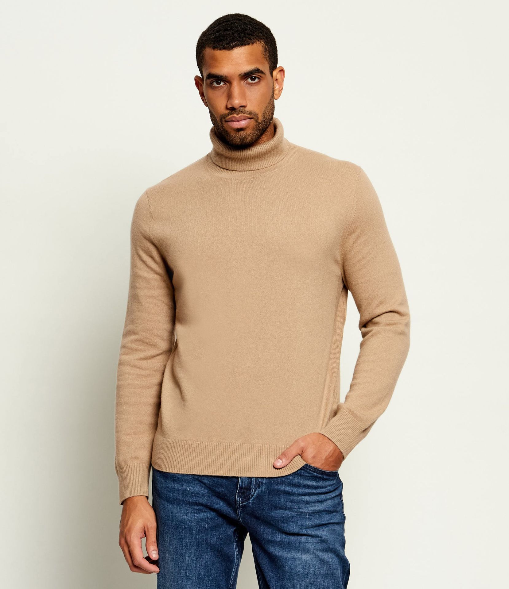 Joop! Jeans Wełniany golf Lemrigo Regular Fit