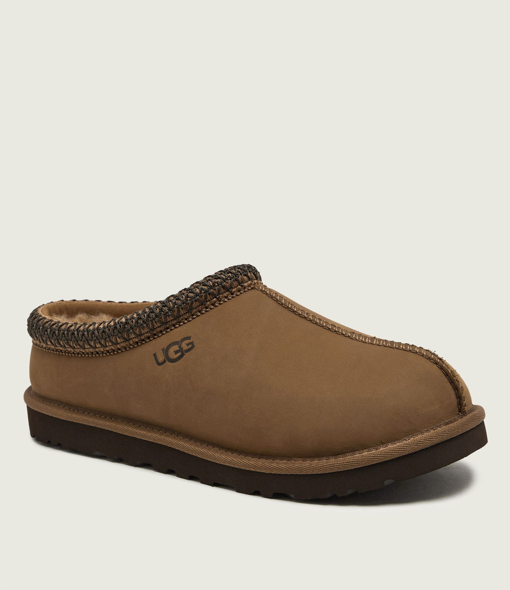 UGG Ocieplane mule M Tasman II Nubuck zamsz z dodatkiem wełny
