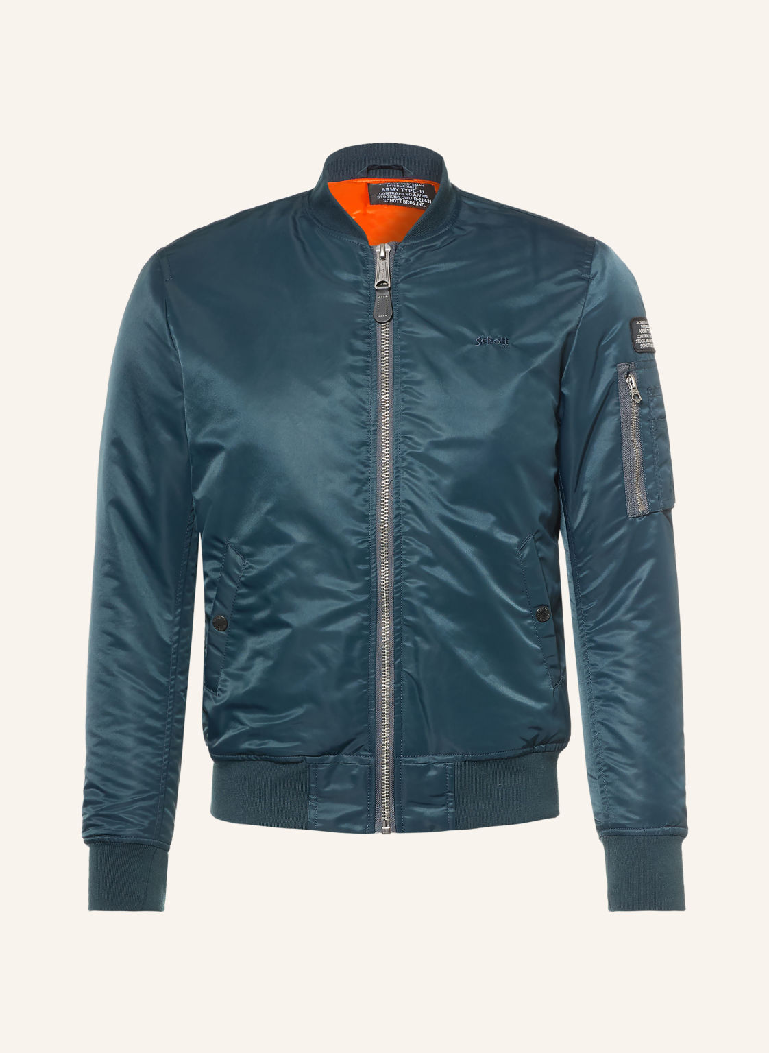 Schott Nyc Bomberka Airforce-Rs blau