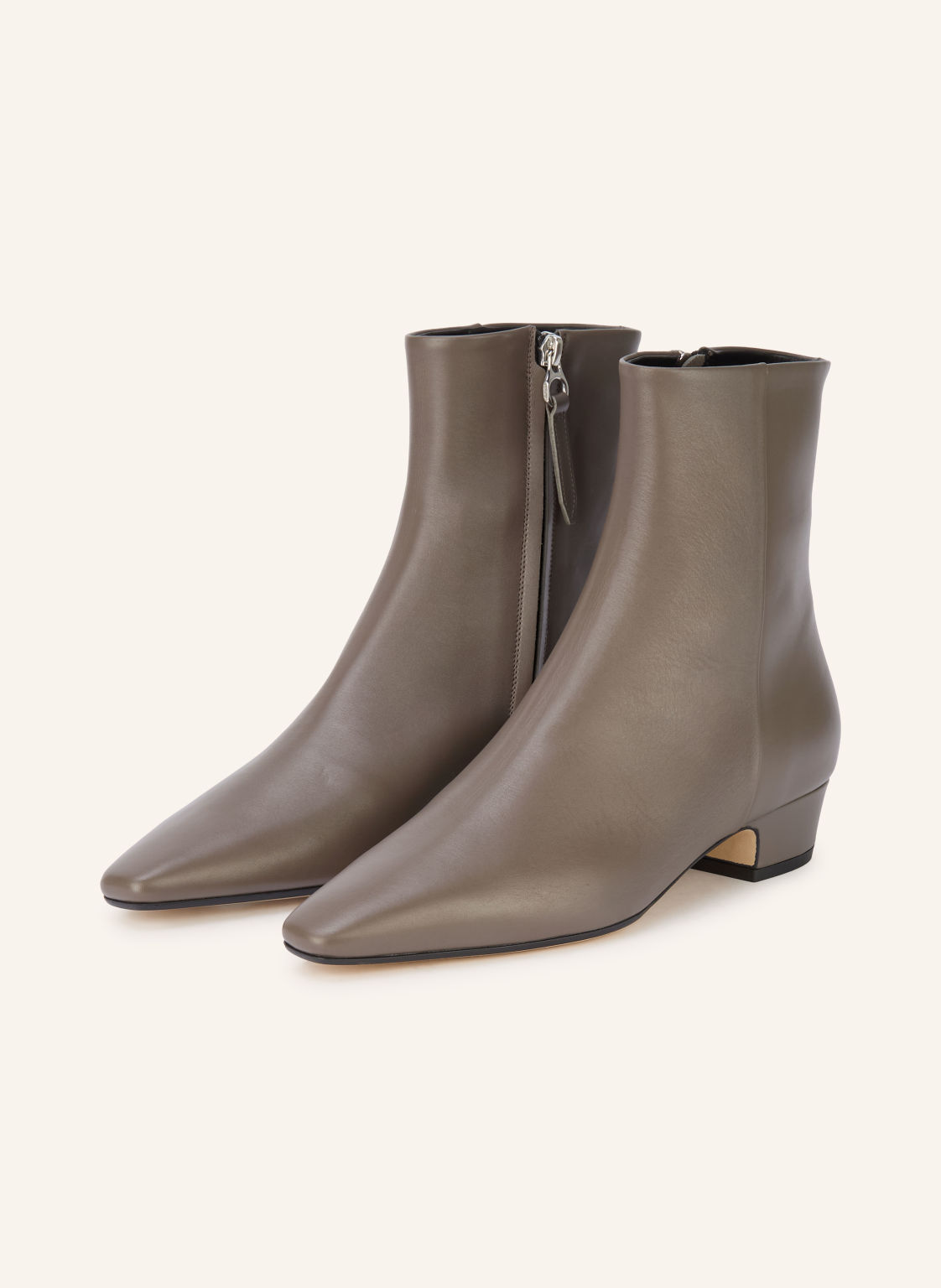 Aeyde Botki Lilia beige