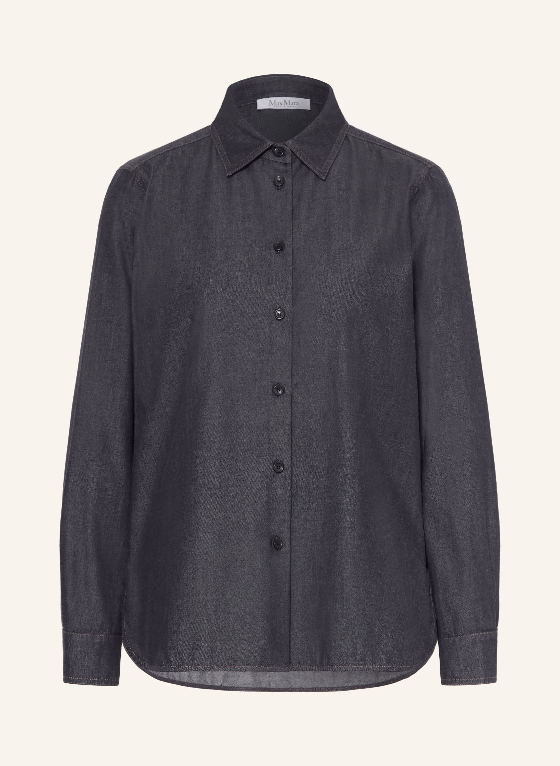 Max Mara Bluzka Jeansowa Molo blau