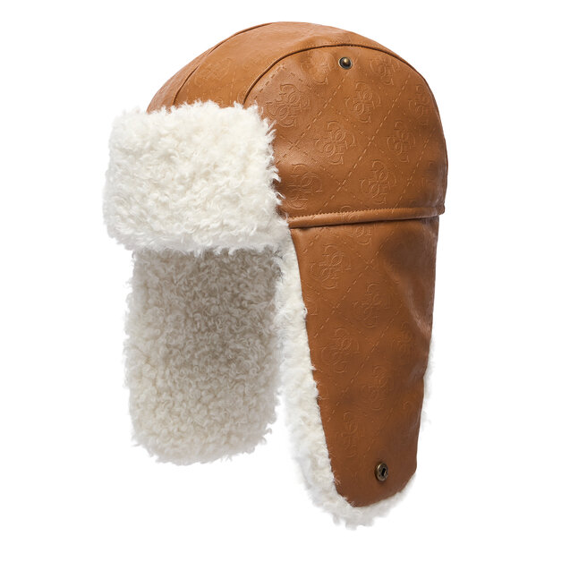 Czapka Guess AM9697 POL01 Brązowy