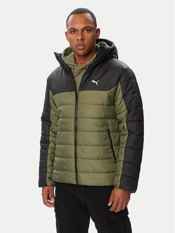 Puma Kurtka zimowa Ess 685211 Khaki Regular Fit