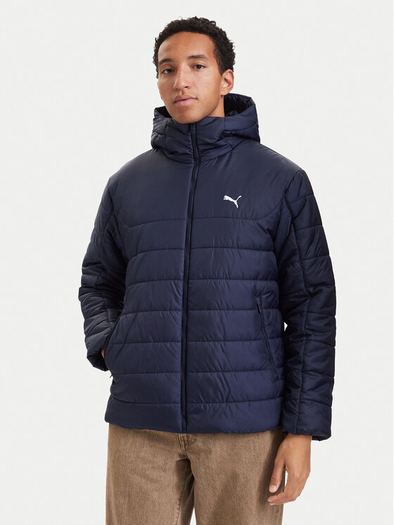 Puma Kurtka zimowa Ess 685211 Granatowy Regular Fit