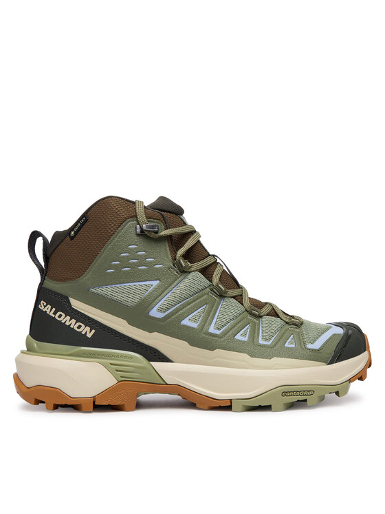 Salomon Trekkingi X Ultra 360 Edge Mid GTX L49098800 Zielony