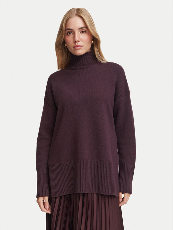 Marella Golf Quota 2623366305 Fioletowy Relaxed Fit