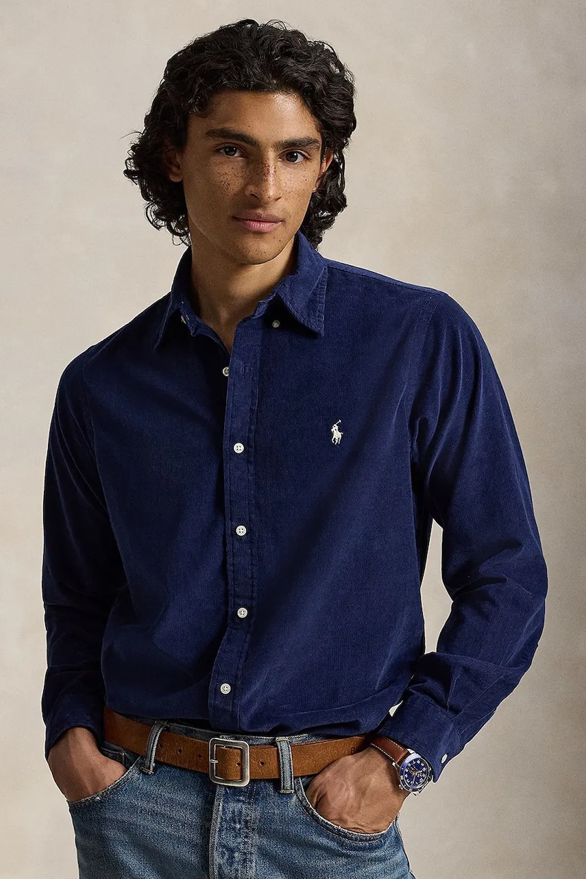 Polo Ralph Lauren 21W Corduroy koszula bawełniana męska