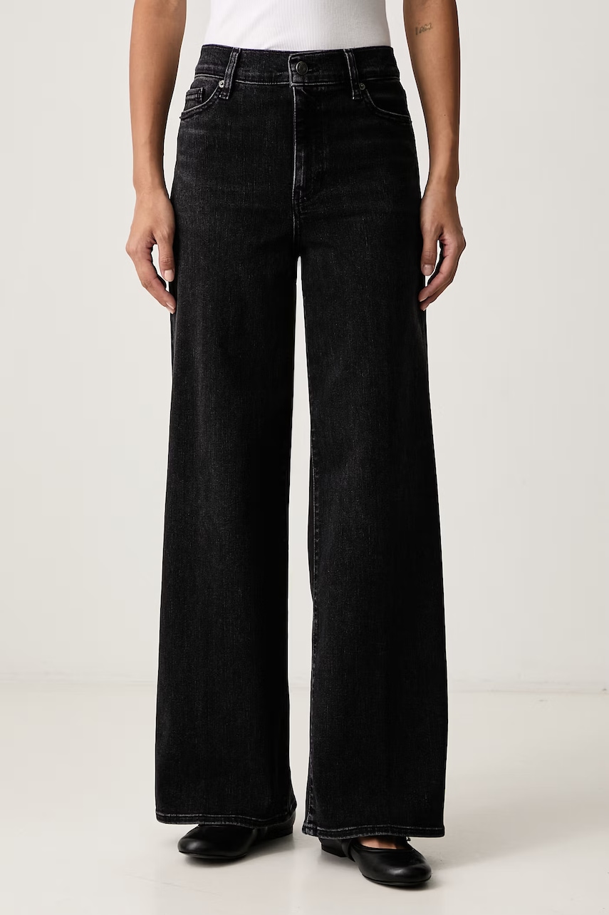 Frame LE SLIM PALAZZO jeansy wide leg damskie