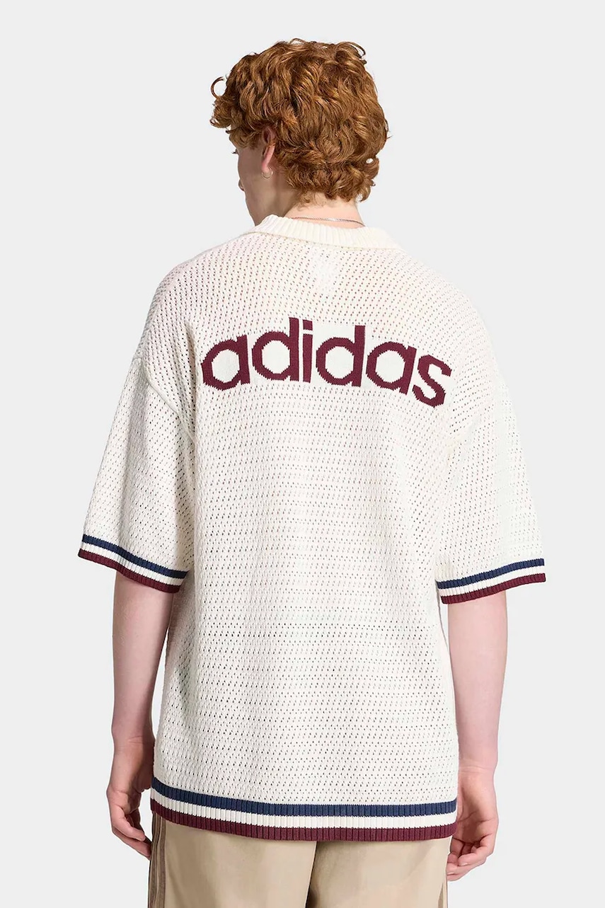 adidas Originals Crochet koszula bawełniana męska