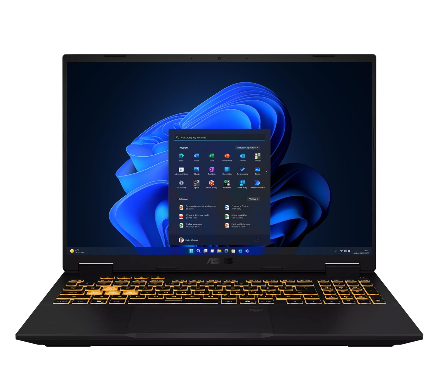 ASUS TUF Gaming F16 i5-14450HX/16GB/512/Win11 RTX5050 FX610JH-I515W