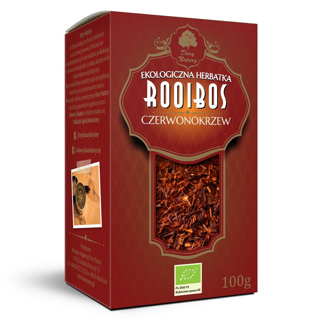 Dary Natury Herbata Rooibos BIO 100g -