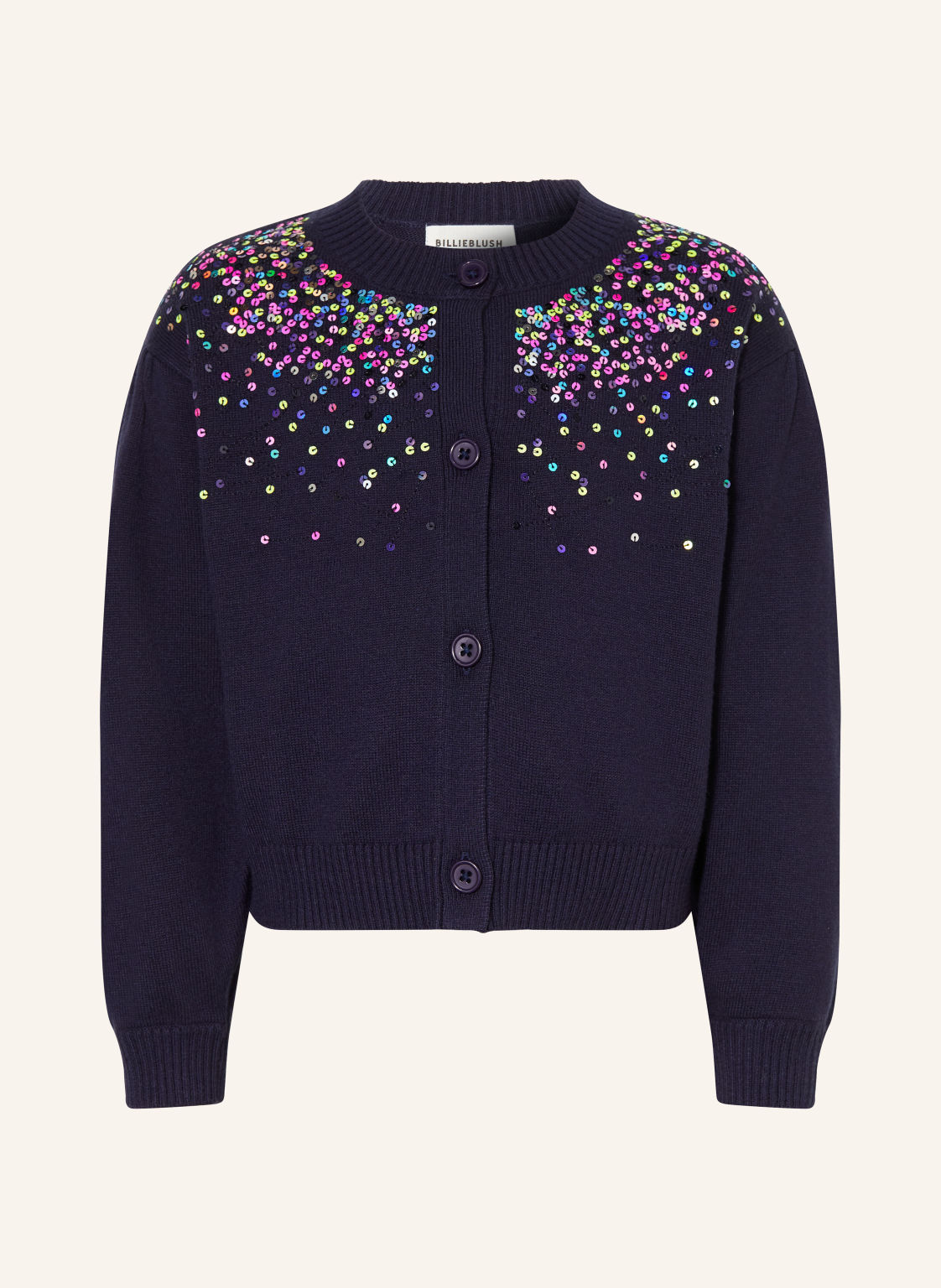 Billieblush Kardigan Z Cekinami blau