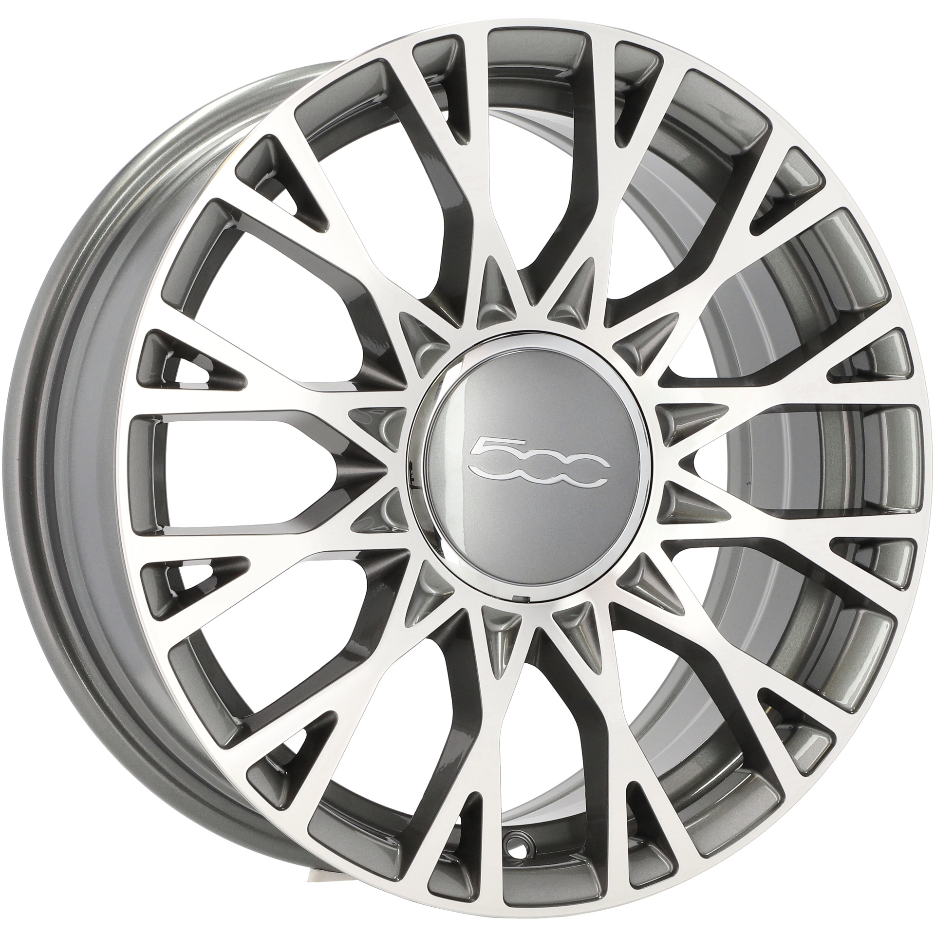 4x Felgi Aluminiowe 16 m.in. do FIAT 500 312 FA1 Albea 170 Brava 182 Bravo 182 198 Coupe 175 Croma 154 Doblo 223 263 Idea 350 Linea 323 Marea Y1283