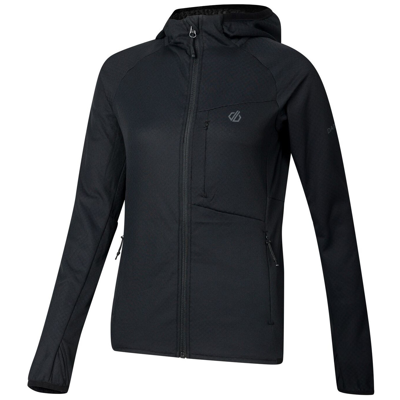 Bluza damska Dare 2b Womens Heat Weave Stretch Midlayer Rozmiar: M / Kolor: czarny