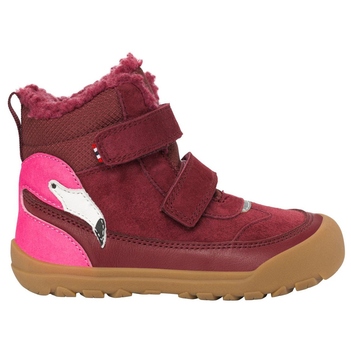 Dziecięce buty zimowe Viking Outdoor Footwear Alv Barefoot Paw Warm WP 2V Burgundy Rozmiar butów (UE): 23 / Kolor: ciemnoczerwony