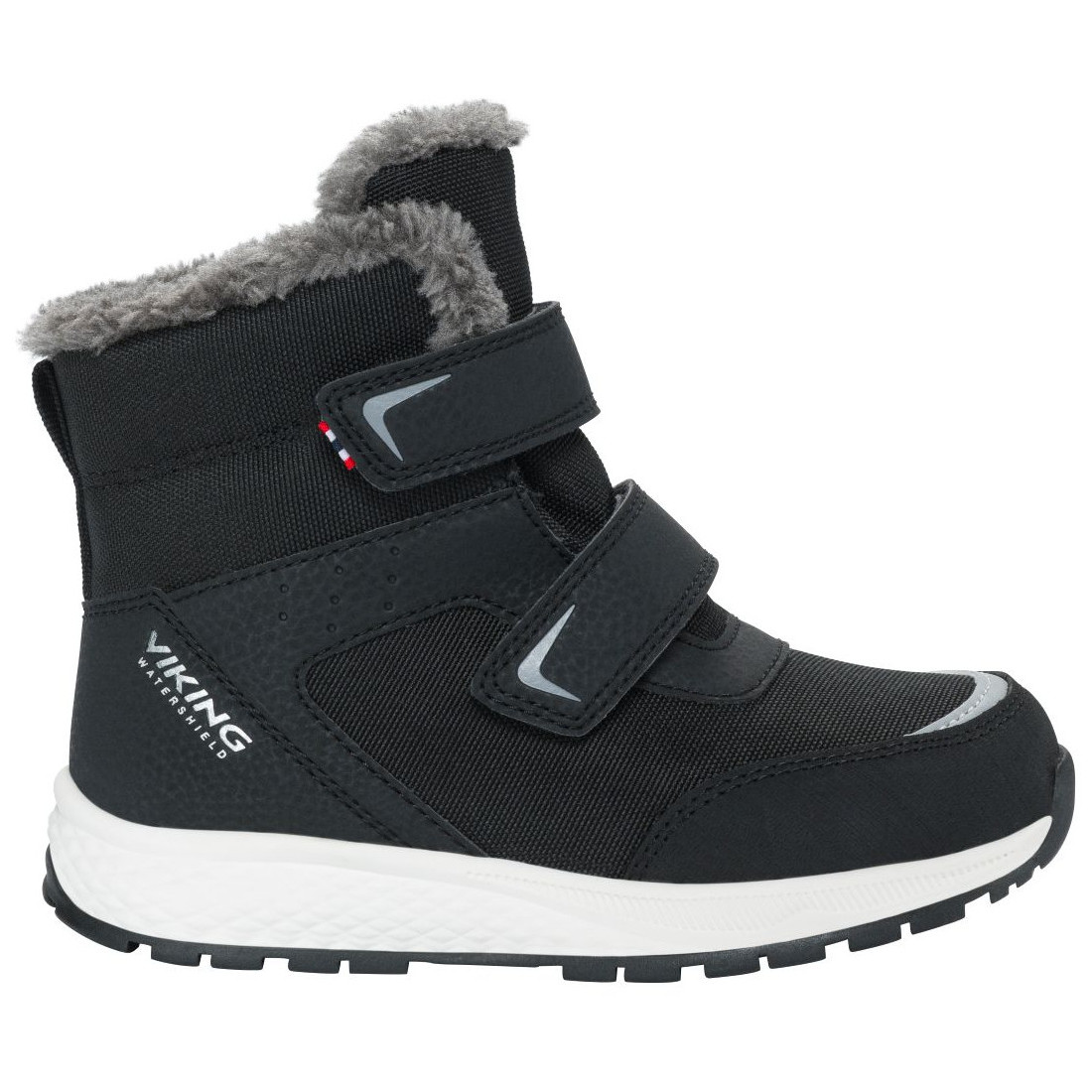 Dziecięce buty zimowe Viking Outdoor Footwear Equip Warm WP 2V Black/Grey Rozmiar butów (UE): 33 / Kolor: czarny/szary