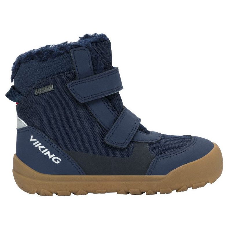 Dziecięce buty zimowe Viking Outdoor Footwear Spruce Barefoot Warm GTX 2V Navy Rozmiar butów (UE): 24 / Kolor: ciemnoniebieski