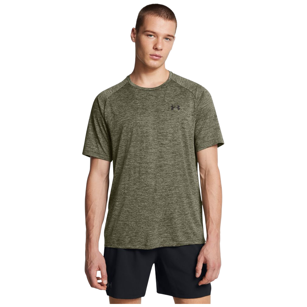 Koszulka męska Under Armour Tech SS Tee 2.0 Rozmiar: XXXL / Kolor: zielony