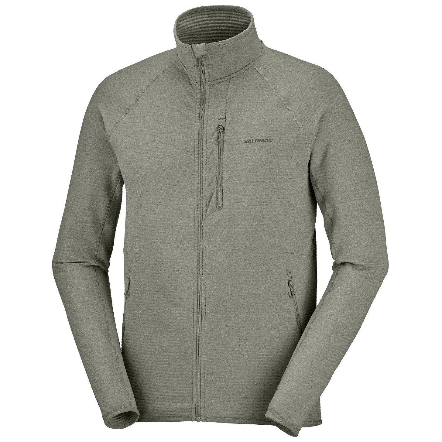 Bluza męska Salomon Essential Lightwarm FZ M Rozmiar: L / Kolor: szary