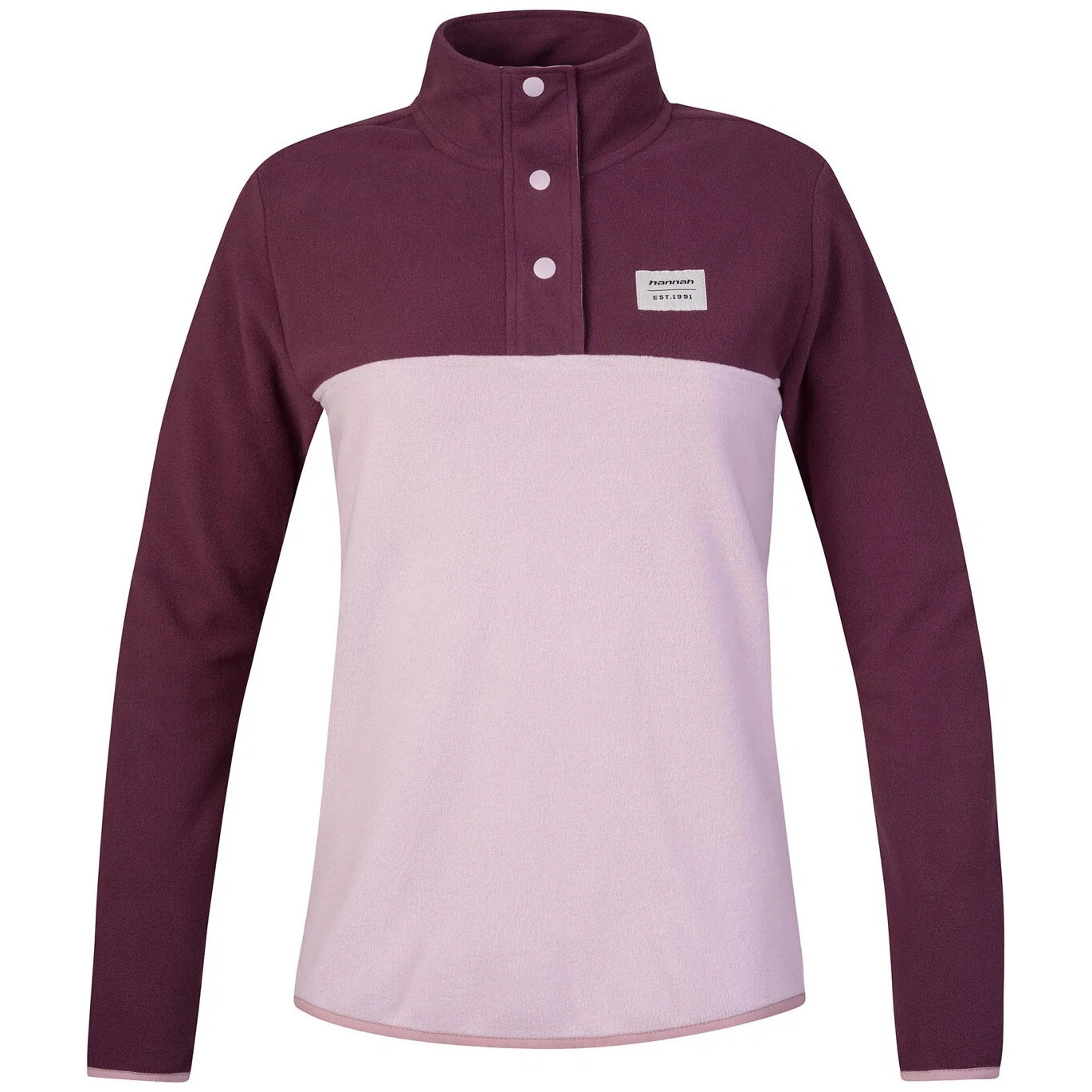 Bluza damska Hannah Nuka Rozmiar: S / Kolor: bordowy