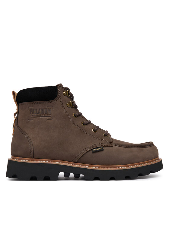 Palladium Trzewiki Trooperlite Grit Zip 04985-249-M Brązowy ciemny
