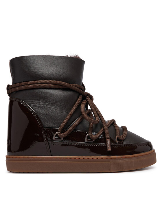 Inuikii Śniegowce Gloss Wedge 1001.004.0052.150 Brązowy