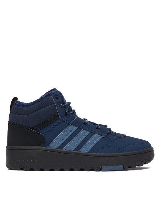 adidas Sneakersy Hoops 4.0 Mid J Shoes KI6382 Niebieski