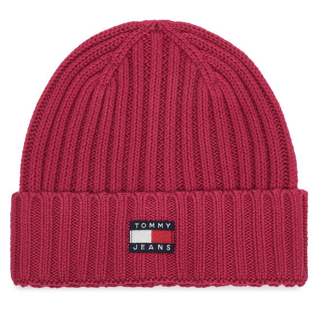 Czapka Tommy Hilfiger Heritage AW0AW18979 Różowy ciemny
