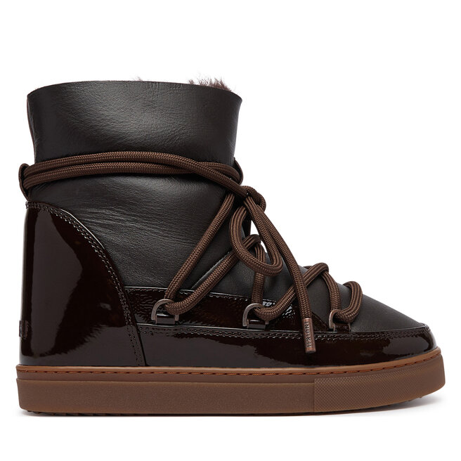 Śniegowce Inuikii Gloss Wedge 1001.004.0052.150 Brązowy