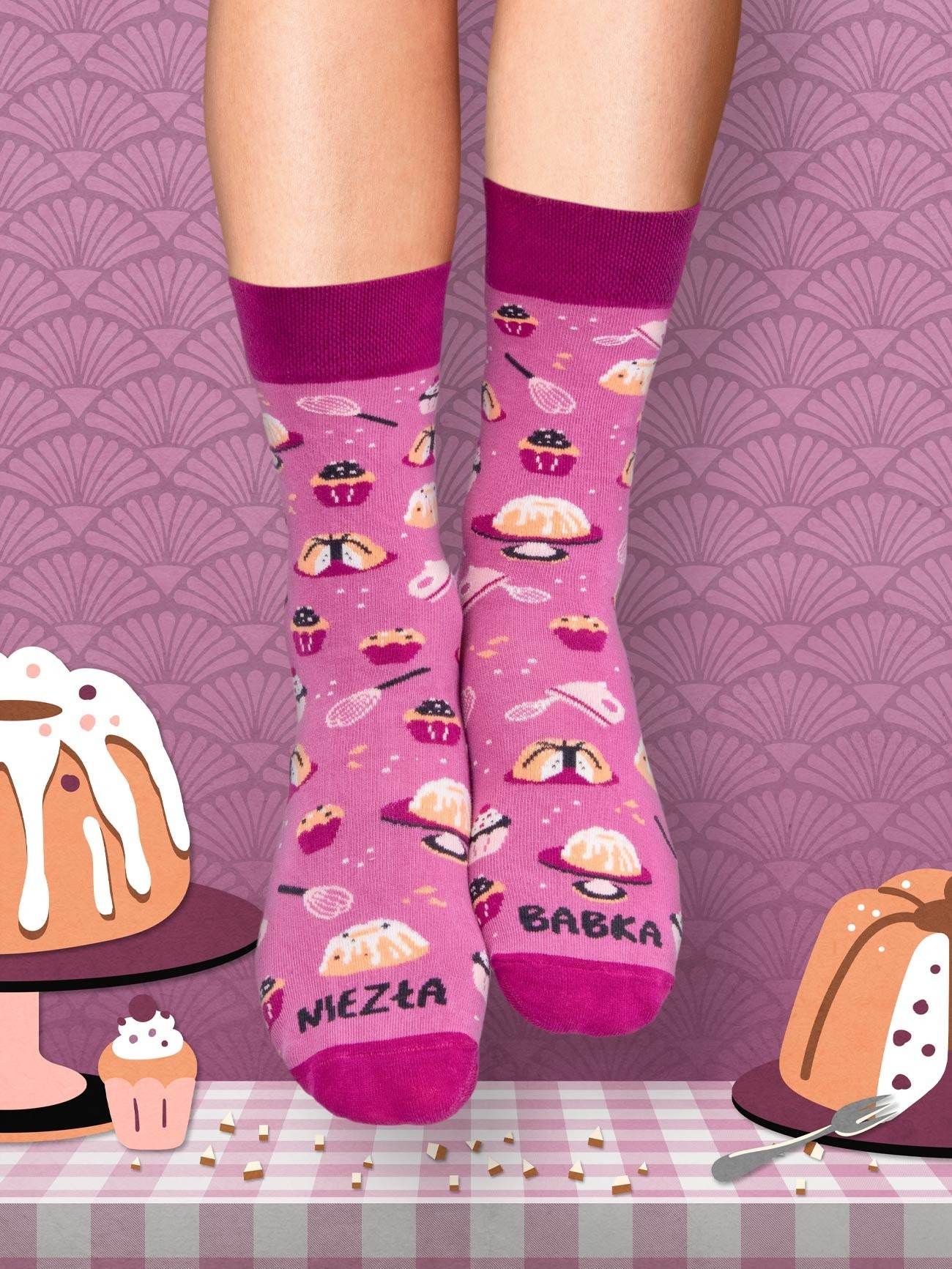 Skarpety Niezła Babka 36-40 - zabawka